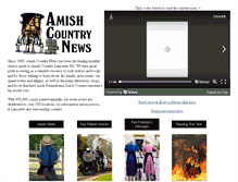 Tablet Screenshot of amishnews.com